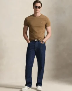 Custom Slim Fit Jersey Crewneck T-Shirt