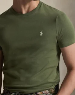 Custom Slim Fit Jersey Crewneck T-Shirt