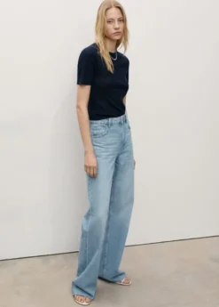 Danila wide leg high-rise jeans