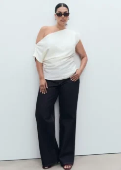 Danila wide leg high-rise jeans