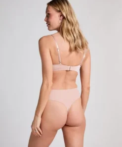 Deep-V Padded Underwired Push-Up Bra