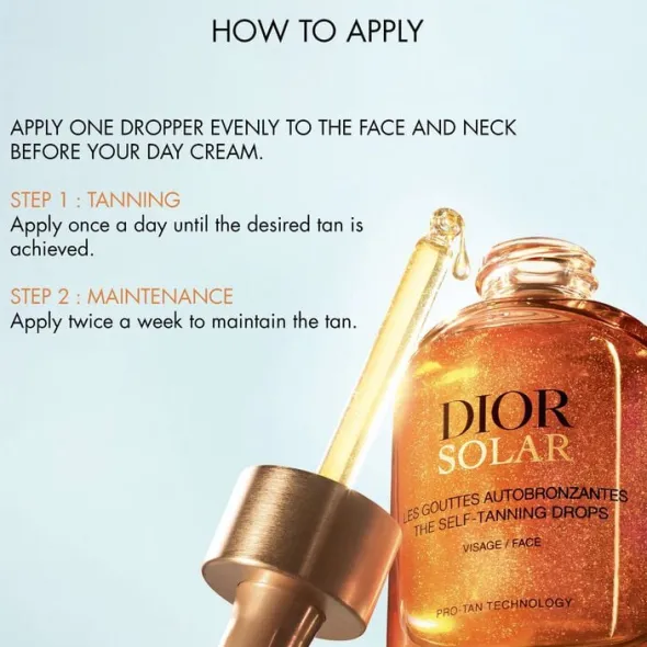 Dior Solar The Self-Tanning Drops