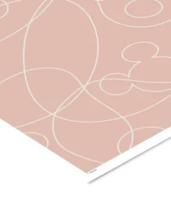 Disney - Mickey Mouse Pink & White Outline