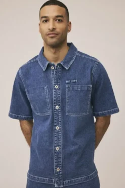 Domenic 8 short sleeved shirt GOTS