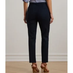 Double-Faced Stretch Cotton Pant