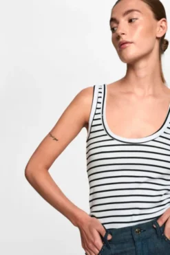 DrewGZ sl reversible stripe top NOO