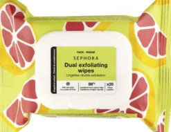 Dual Exfoliating Wipes Grapefruit Extract + Fruit Acids