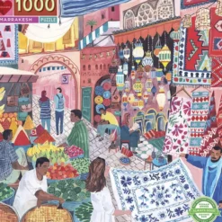 eeBoo - Puslespil 1000 brk - Marrakesh