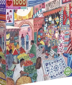 eeBoo - Puslespil 1000 brk - Marrakesh