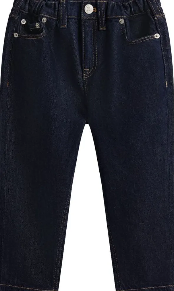 Elasticated Straight Leg Jeans