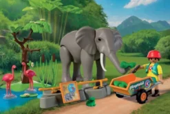 Elephant with Zookeeper