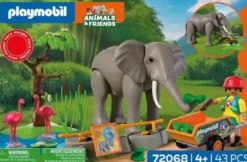 Elephant with Zookeeper