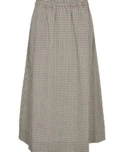 Ellen 2 Check Skirt - 100% Cotton GOTS