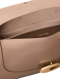 Engraved Medium Flap Crossbody Bag