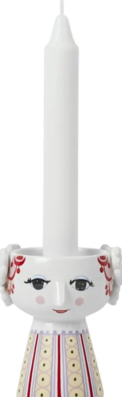 Eva Lysestage H9. 5 cm lavendel