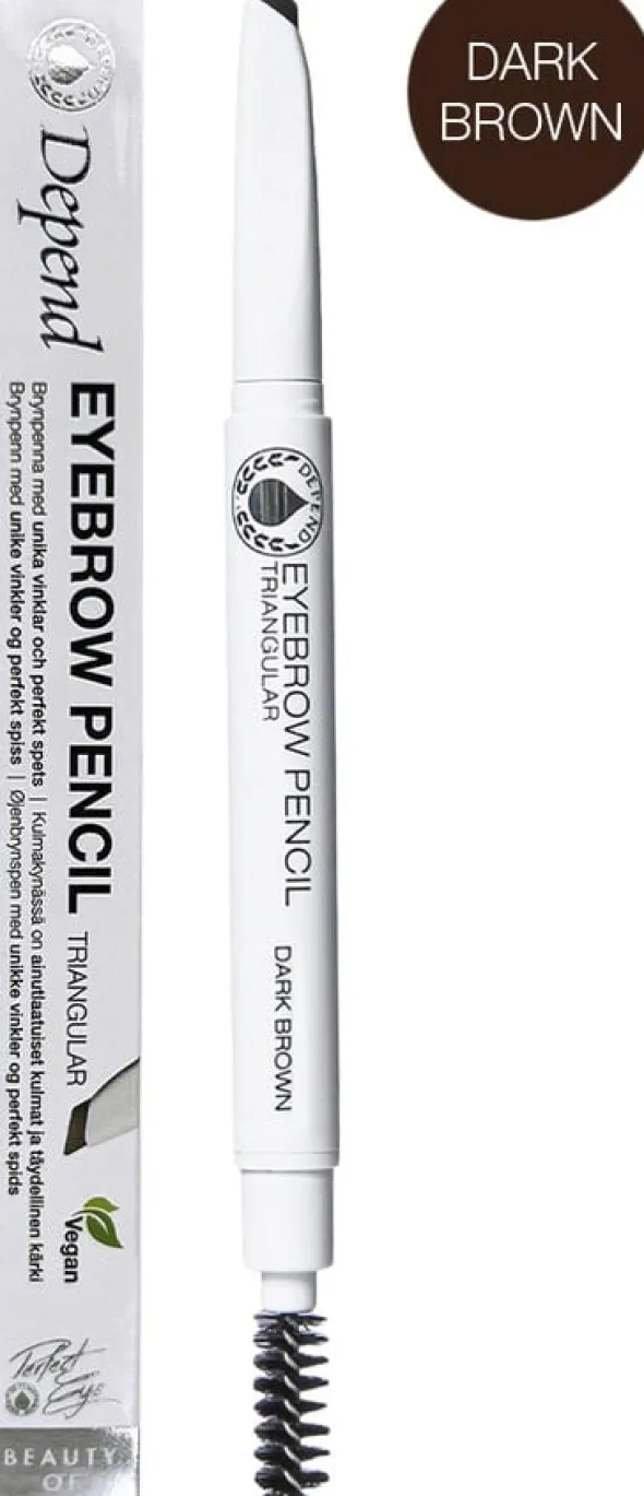 Eyebrowpen. triagular Darkbrown nord