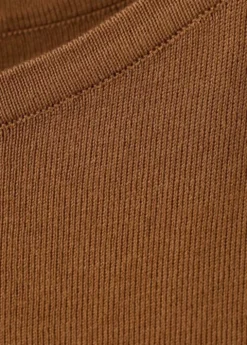 Fine-knit top