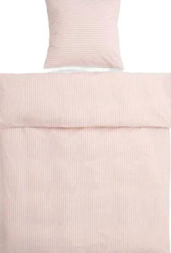 Fineline Duvet Cover-140 x 220-Soft pink