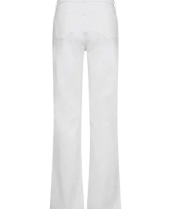 Fiona flared mid-rise cotton jeans