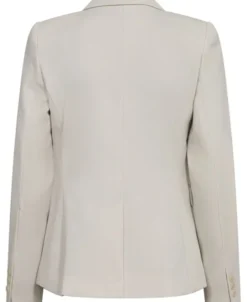 Fitted suit blazer