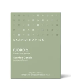 FJORD Scented Candle w Lid 200g