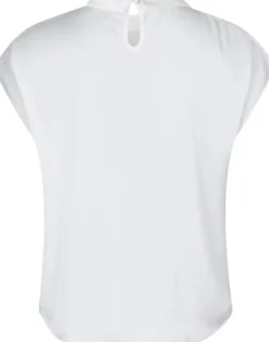 Fleur Drapy Satin Blouse