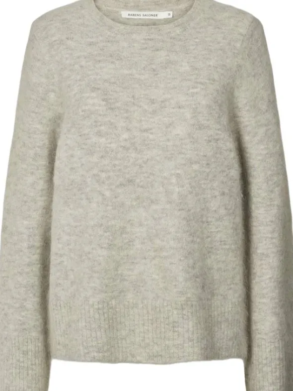Fluffy split back sweater - Lott