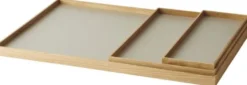FRAME Tray Large Oak Grey