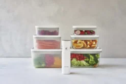 Fresh & Save Vakuum box L Graa Glas