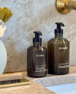 Gave sæt Håndsæbe + Lotion (Citrongræs/Rosmarin/Cedertræ)