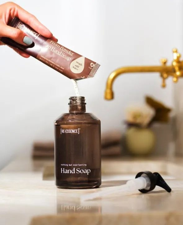 Gave sæt Håndsæbe + Lotion (Citrongræs/Rosmarin/Cedertræ)
