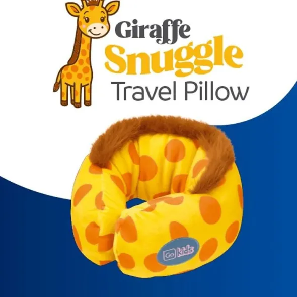 Giraffe Snuggle Travel Pillow
