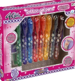4-GIRLZ 8xTATOO PENS-ARK