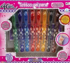 4-GIRLZ 8xTATOO PENS-ARK