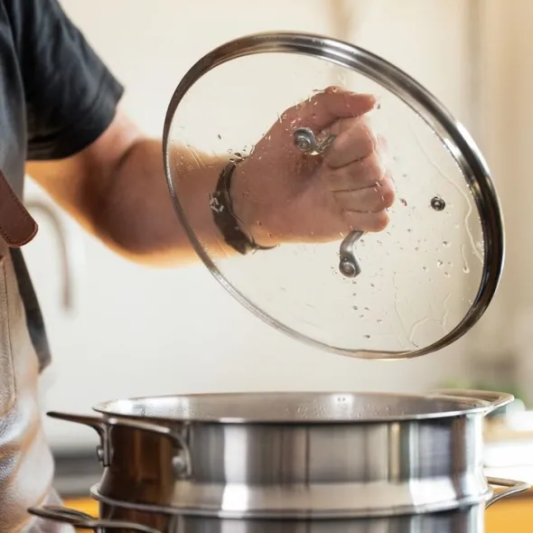 Glaslåg