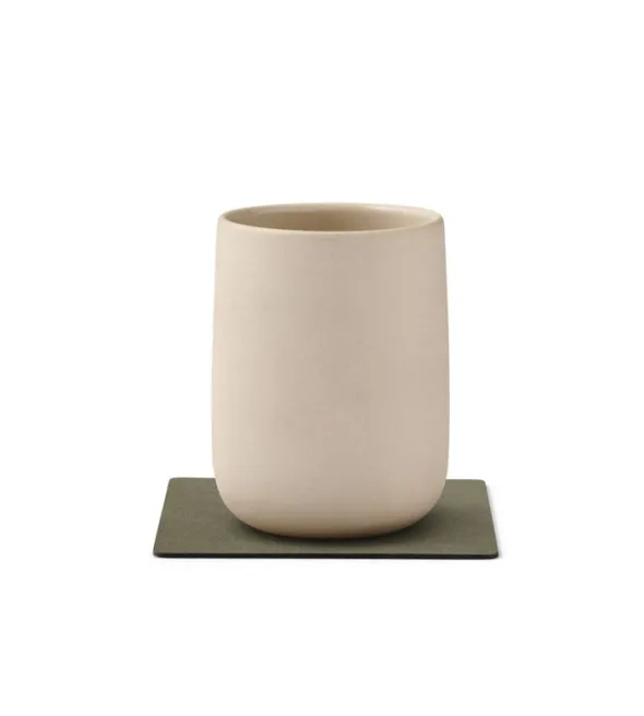 Glass Mat Square Nupo Army Green