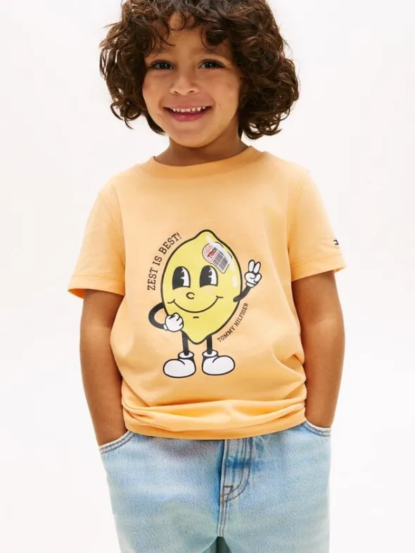Graphic Print Jersey T-Shirt