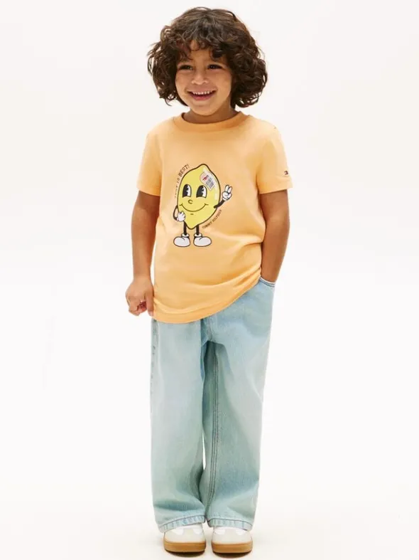 Graphic Print Jersey T-Shirt