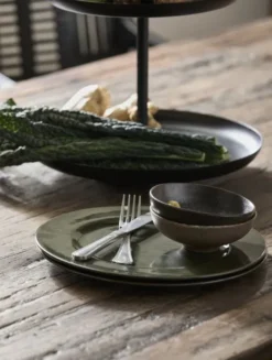 GRAWA plate, L, dark green