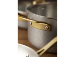 "Gryte med lokk Durance 5 liter 24 cm Rustfritt stÃ¥l"