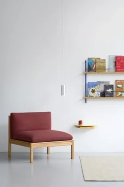 Half Moon Shelf: Black: Large