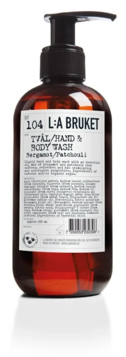 Hand- Body wash Bergamot/ Patchouli 240 ml