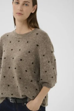 HarrietIW SS Dot Pullover