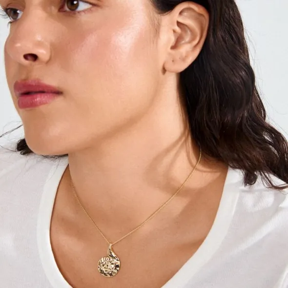 HAZE necklace gold-plated