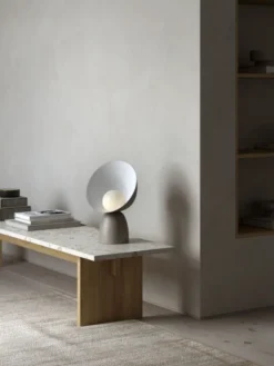 Hello | Bordlampe | Brun