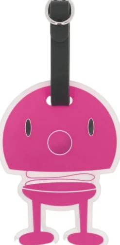 Hoptimist Bag tag Pink