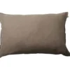 Hør stonewashed gavlpude 60x90 taupe