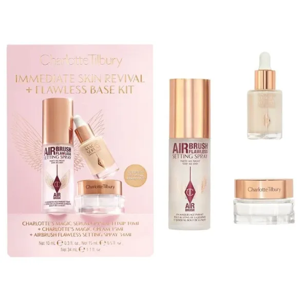 Immediate Skin Revival + Flawless Base Kit Ansiktsvårdsset