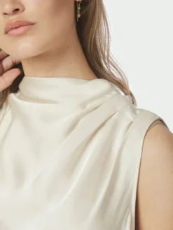 Isola Drapy Satin Top