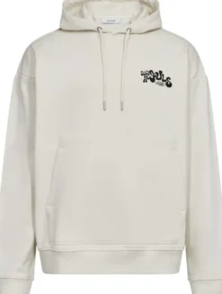 Jay Chest Print Hoodie